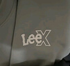 Lee25新品舒適版圓領(lǐng)字母印花Logo男短袖T恤休閑潮LMT0098054LE 黑色 M 曬單實(shí)拍圖