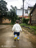 babycrayon卡通鯊魚(yú)拼色款兒童雨鞋男童雨靴女寶水鞋防水幼兒小學(xué)生上學(xué)專(zhuān)用 霧霾藍【雨鞋】 14 cm內長(cháng)【腳長(cháng)13.5/約1-2歲穿】 曬單實(shí)拍圖