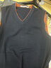 金利來(lái)【48%羊毛】秋冬新款針織衫背心男士馬甲V領(lǐng)套頭無(wú)袖打底衫毛衣 深灰-78Q1 M 170/88A 推薦110-135斤 曬單實(shí)拍圖