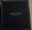 AGATHA/璦嘉莎 法蘭西小狗銀耳釘女士 生日禮物送女友閨蜜高級(jí)感耳飾 曬單實(shí)拍圖