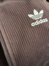 阿迪達斯 （adidas）三葉草系列 女 KNITTED TOP 針織外套 IN6061 深棕  M  曬單實(shí)拍圖