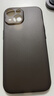 POZZO適用蘋果15手機(jī)殼 iphone15保護(hù)套鏡頭全包超薄透明磨砂防摔軟殼男女款 深空黑 曬單實(shí)拍圖