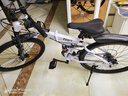 鳳凰（Phoenix） 鳳凰自行車(chē)可折疊山地車(chē)路虎男士成年人變速女式越野公路單車(chē) 條輪消白/折疊雙避震/全競速軸承 26寸24速【參考：158-188cm】 曬單實(shí)拍圖