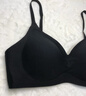 都市麗人內衣女舒適減壓深V波浪邊透氣抑菌無(wú)尺碼文胸2B12AB 曬單實(shí)拍圖