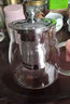 金灶（KAMJOVE）泡茶壺飄逸杯 耐熱玻璃茶具功夫辦公室花茶壺 茶水分離杯茶壺家用 A-19加長(cháng)濾籃 750ml 曬單實(shí)拍圖
