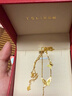 謝瑞麟黃金項鏈足金流蘇蝴蝶套鏈黃金吊墜送女友老婆中秋節生日禮物計價(jià) 足金流蘇蝴蝶套鏈約4.71克 曬單實(shí)拍圖