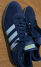 adidas「T頭鞋」VL COURT 2.0復古休閑板鞋德訓鞋阿迪達斯輕運動(dòng) 深藍/粉藍/樹(shù)脂黃(推薦女生選小半碼)   42 曬單實(shí)拍圖