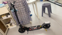 帝百倫（DEPTHPOWER）兒童滑板車(chē)成人6-10歲14歲30歲代步神器上班折疊男女孩平衡踏板車(chē) 悍馬黑【手閘碟剎雙減震】非電動(dòng) 曬單實(shí)拍圖