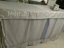 名創(chuàng  )優(yōu)品（MINISO）宿舍蚊帳上下鋪 大學(xué)生遮光床簾 免安裝拼接支架 單人0.9米床上鋪 曬單實(shí)拍圖