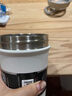 Blender Bottle Strada蛋白粉不銹鋼搖搖杯攪拌球便攜運動(dòng)水杯健身水壺奶昔杯 24oz不銹鋼-層云白710ml 曬單實(shí)拍圖