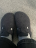 BIRKENSTOCK勃肯德國進(jìn)口男女款羊毛氈外穿軟木Boston包頭拖鞋 灰色窄版0160373 38 曬單實(shí)拍圖