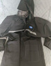 姜太公雨衣雨褲套裝防暴雨男款摩托車(chē)騎行分體式外賣(mài)騎手電瓶車(chē)專(zhuān)用雨披 黑色A款（防暴雨+PVC針織布） M1件 曬單實(shí)拍圖