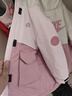 NIKE耐克童裝女童中長(cháng)款保暖棉服冬季新款大口袋兒童連帽外套 曬單實(shí)拍圖
