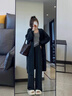 班尼路（Baleno）垂感糯米褲女秋冬2025新款寬松軟糯褲子女生休閑小個(gè)子闊腿褲女裝 曬單實(shí)拍圖