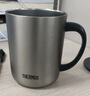膳魔師（THERMOS）日本進(jìn)口保溫杯不銹鋼咖啡杯辦公室便攜馬克杯帶蓋泡茶水杯子送禮 新款-磨砂原色450ML（防塵蓋） 曬單實(shí)拍圖