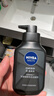 妮維雅（NIVEA）男士洗面奶保濕收縮毛孔深黑DEEP控油細致毛孔潔面雙支套裝 曬單實(shí)拍圖