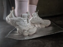 斯凱奇（Skechers）老爹鞋2025秋季新款女鞋低幫綁帶舒適休閑運動(dòng)鞋117685 曬單實(shí)拍圖