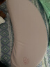 睡眠方程式天資兒童枕頭寶寶嬰兒硅膠枕透氣可水洗6月1歲3歲6歲+ 粉 純色 N3-枕高3cm-建議身高65-100cm 曬單實(shí)拍圖