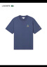 LACOSTE法國鱷魚(yú)男女同款25春夏新款夏日系列可愛(ài)卡通圓領(lǐng)T恤|TH7039 I1M/皇冠藍 M 4 曬單實(shí)拍圖
