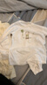 拉比（Labi Baby）童裝兒童內(nèi)衣套裝男女寶寶25四季抑菌家居服內(nèi)衣2套裝分體打底 肩開（2套裝） 100 曬單實(shí)拍圖