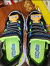Skechers斯凱奇兒童閃穿鞋無(wú)需彎腰一腳蹬男大童運動(dòng)鞋閃燈鞋跑鞋403843L 曬單實(shí)拍圖