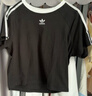 三葉草（Adidas）阿迪達(dá)斯ADIDAS 三葉草女子運(yùn)動(dòng)休閑短款短袖T恤 JC8703  M  曬單實(shí)拍圖