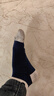 回力媽媽鞋老人春秋舒適5060歲中年女鞋軟底防滑皮鞋中老年0044黑色37 曬單實(shí)拍圖
