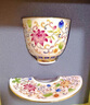 蘇氏陶瓷（SUSHI CERAMICS）琺瑯彩宮廷風(fēng)陶瓷個(gè)人茶杯茶托禮盒伴手禮教師節禮物（粉）J1058 曬單實(shí)拍圖