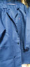 誠墨工作服勞保大褂男女長(cháng)款防塵服罩衣加厚搬運工作服倉庫耐臟藍大褂 藏藍色西服領(lǐng)大褂 均碼（100-190斤可穿） 曬單實(shí)拍圖