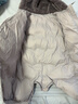 乖奇熊嬰兒絨絨過年連體羽絨服輕薄秋冬季三防寶寶外出保暖哈衣拜年服 迷迭紫 80cm 曬單實(shí)拍圖