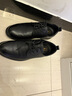回力皮鞋男士新款商務(wù)黑色正裝鞋耐磨休閑男鞋黑色增高工作鞋子男 曬單實(shí)拍圖