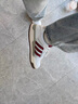adidas ENTRAP美式校園風(fēng)運動(dòng)少年感復古籃球風(fēng)板鞋男女阿迪達斯 白色/紅色   40 曬單實(shí)拍圖