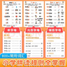 斗半匠 英語(yǔ)自然拼讀記單詞一本通小學(xué)英語(yǔ)單詞必背詞匯卡片匯總表趣味記單詞音標發(fā)音匯總大全思維導圖詞匯積累 曬單實(shí)拍圖