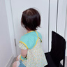 BIBK日本寶寶吃飯圍兜罩衣飯兜夏季男女寶圍裙防水防臟嬰兒可愛(ài)口水兜 綠小鴨 均碼 （適合0-3歲） 曬單實(shí)拍圖