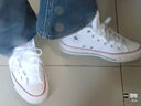匡威（Converse）官方 莫爾登All Star男女板鞋中幫帆布小白鞋A00812C A00812C 42 曬單實拍圖