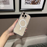 第一衛[薄如隱形]第一衛適用蘋(píng)果16promax手機殼磁吸iphone16透明15帶鏡頭膜14超薄13保護套Magsafe男女1 全透明新升級超防摔強磁吸透亮裸機 iPhone 16 pro 曬單實(shí)拍圖