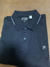 FILA 領(lǐng)航POLO|斐樂官方男裝針織短袖POLO衫2025夏季新款商務(wù)休閑上衣 傳奇藍(lán)-NV 2XL 185/104A/XXL 曬單實(shí)拍圖