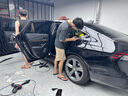 美基（MZJJ）汽車(chē)貼膜車(chē)膜汽車(chē)膜太陽(yáng)膜隔熱膜全車(chē)膜車(chē)窗玻璃隱私防曬防爆膜 V10氮化鈦陶瓷全車(chē)膜(高清前擋+深色側后) 曬單實(shí)拍圖
