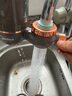 美的（Midea）凈水器水龍頭過(guò)濾器家用自來(lái)水濾水器直飲前置過(guò)濾器廚房衛生間通用除水垢除余氯雙出水可清洗濾芯 一機三芯【兩年免換濾芯】 曬單實(shí)拍圖