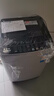 志高（Chigo）6.5公斤家用全自動洗衣機(jī)藍(lán)光洗護(hù)租房公寓智能波輪洗脫一體機(jī)帶風(fēng)干功能XQB65-818A寶石灰 曬單實(shí)拍圖