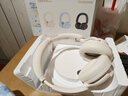漫步者（EDIFIER）【重磅旗艦新品|藍牙V5.4】Fit900NB小金標真無(wú)線(xiàn)主動(dòng)降噪頭戴式藍牙耳機長(cháng)續航游戲音樂(lè )耳麥禮物 云巖白+QQ音樂(lè ) 曬單實(shí)拍圖