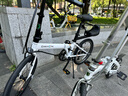 大行（DAHON）青春版P8折疊自行車(chē)20寸8速成人超輕男女式單車(chē)KAC081 亮面白 曬單實(shí)拍圖