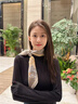 恒源祥溫柔系真絲方巾桑蠶絲絲巾女韓版百搭春秋季媽媽絲綢圍巾送禮物 福寶雨林(主圖尺寸68CM) 曬單實(shí)拍圖