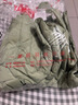 鴨鴨（YAYA）佟麗婭同款輕薄羽絨服女新款冬季短款圓領(lǐng)內膽修身時(shí)尚薄外套男 抹茶綠【女款無(wú)領(lǐng)】 L 曬單實(shí)拍圖