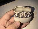 韶音（SHOKZ）OpenDots ONE動(dòng)鈦圈開(kāi)放式藍牙耳機耳夾式耳機藍牙跑步運動(dòng)無(wú)線(xiàn)E310 星際白 曬單實(shí)拍圖