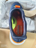 斯凱奇（Skechers）夏季男鞋新款輕便一腳蹬透氣網(wǎng)面休閑運動(dòng)跑步鞋百搭慢跑鞋210281 海軍藍色/橘色/210281-NVOR 40 曬單實(shí)拍圖