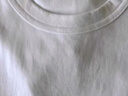 優(yōu)衣庫合作款女裝大師T圓領(lǐng)T恤短袖正肩素色白T474404 00 白色 XL /165/92A 曬單實(shí)拍圖