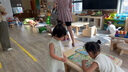無(wú)印良品幼兒園全棉新疆棉花被子七件套 兒童午睡子母被褥被套120*150cm 曬單實(shí)拍圖