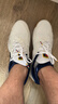 耐克（NIKE） 網(wǎng)球鞋費德勒男子air zoom vapor pro網(wǎng)球比賽款專(zhuān)業(yè)球鞋 CZ0220-133 男款 米白/藍 43 曬單實(shí)拍圖