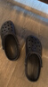 卡駱馳（crocs）男女鞋經(jīng)典洞洞鞋戶(hù)外休閑時(shí)尚潮流沙灘鞋涼拖鞋 10001-001 42-43 曬單實(shí)拍圖